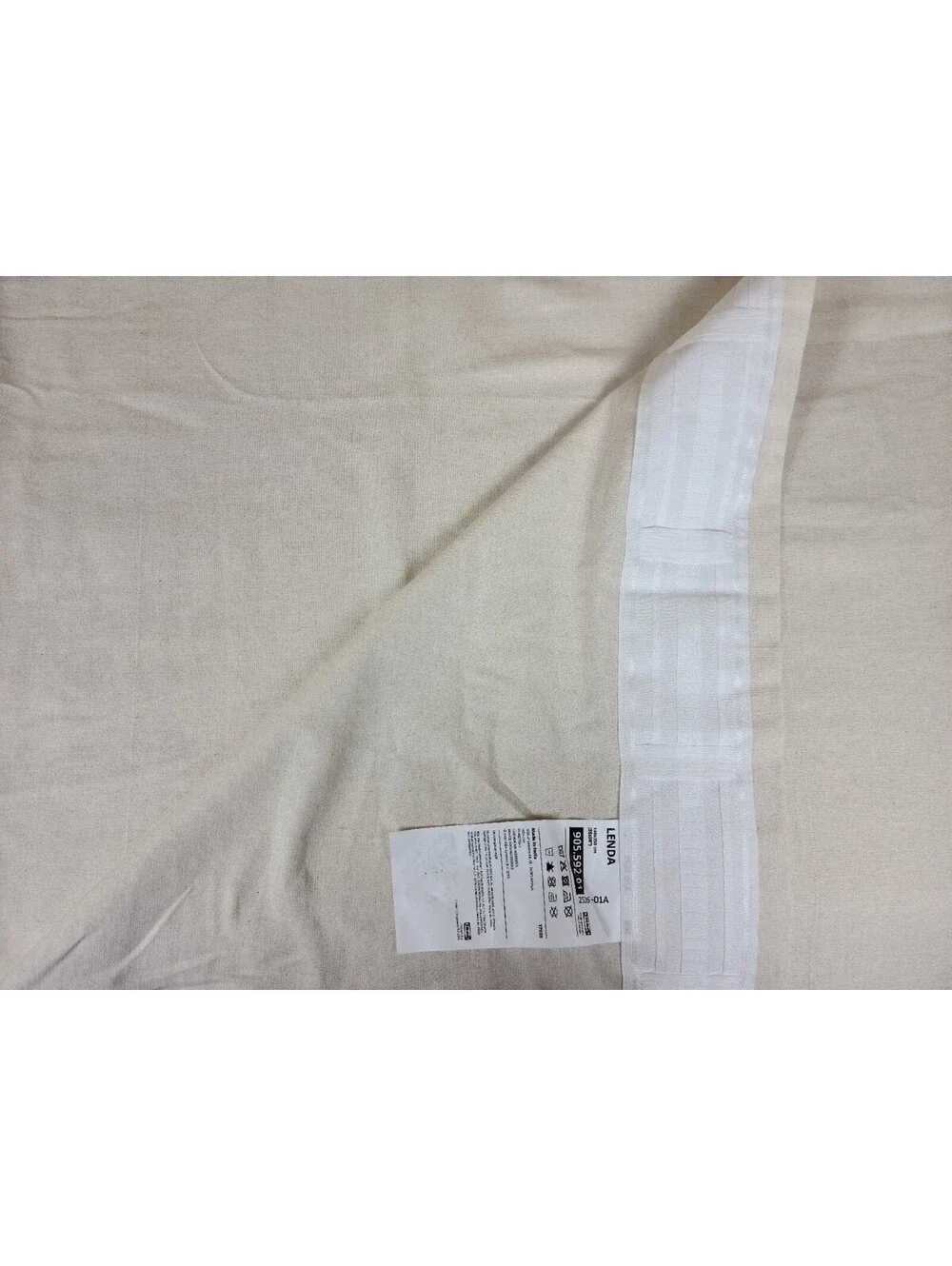 Ikea Beige Lenda Curtains